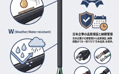厨房機器のトラブルは、ケーブルの“見えない劣化”から始まることがあります。